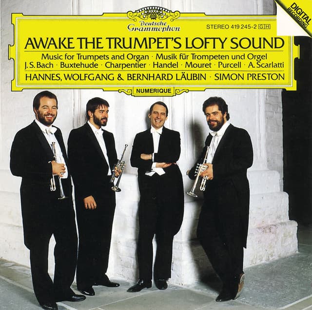 Trio Sonata for 2 Violins and Continuo in B flat, Op. 2, No. 3, HWV 388 - arr. in A flat major by Eric Hanson for 3 trumpets and organ: 2. Allegro cover art