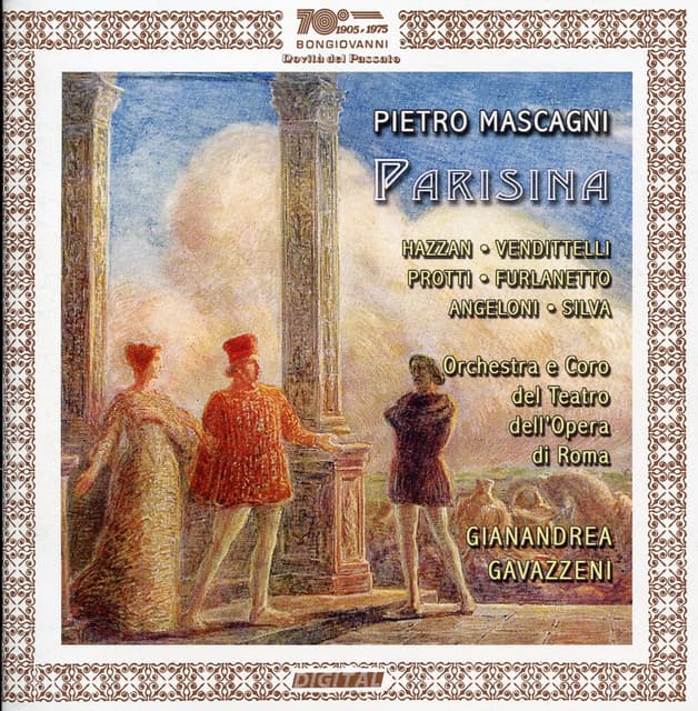 Pietro Mascagni: Parisina (Live) cover art