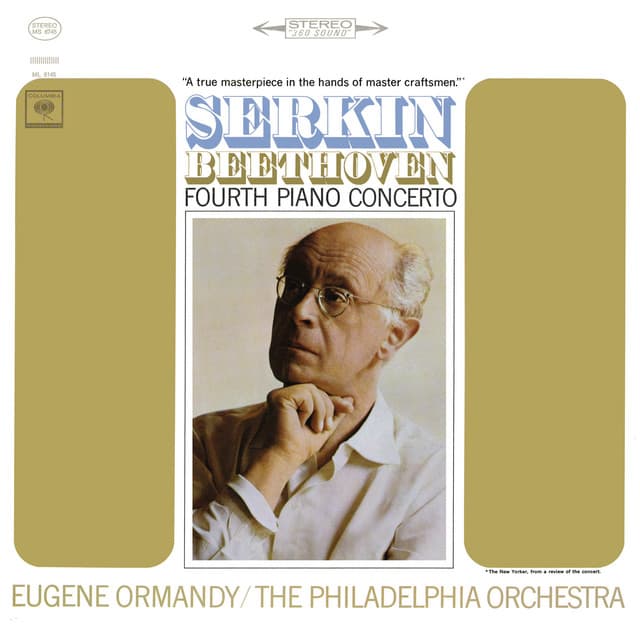 Beethoven: Piano Concerto No. 4 in G Major, Op. 58 cover art