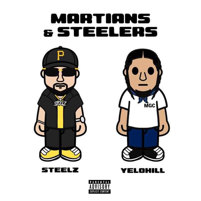 Martians & Steelers cover art