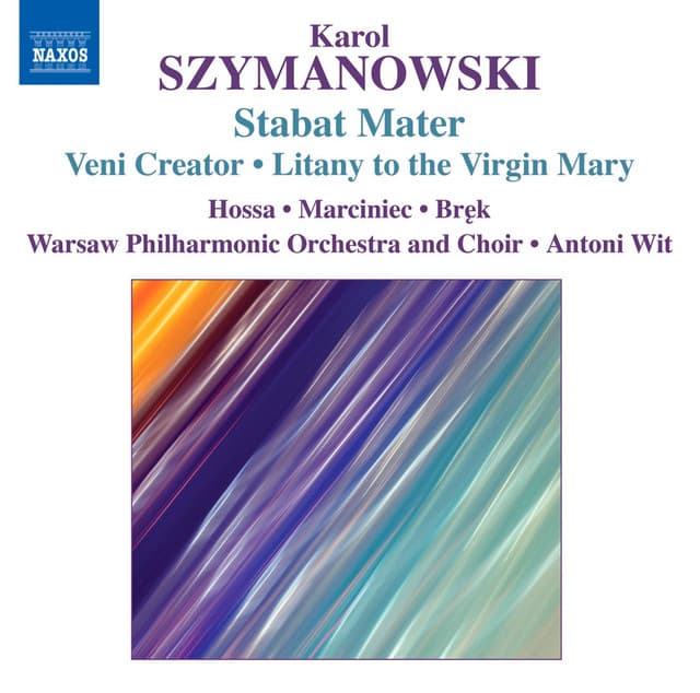 Stabat Mater, Op. 53: Spraw, niech placze z Toba razem (Fac me tecum pie flere) cover art