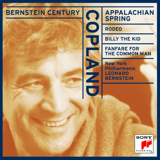 Copland: Appalachian Spring, Rodeo, Billy the Kid & Fanfare for the Common Man cover art