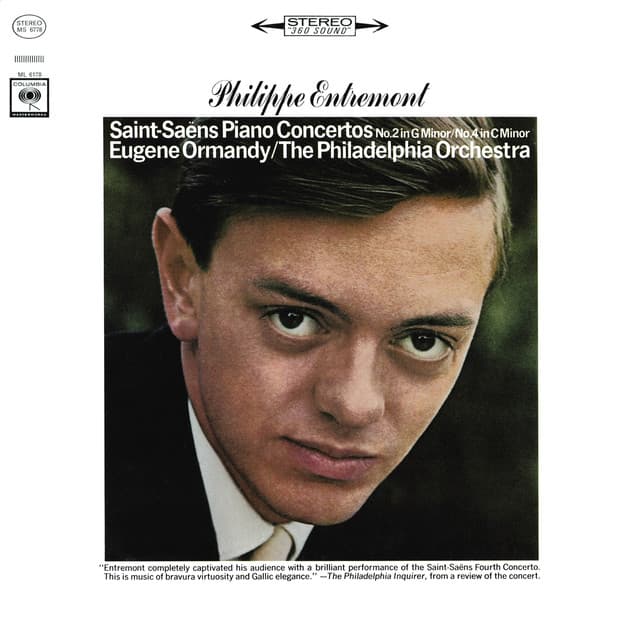 Saint-Saëns: Concerto No. 2 in G Minor for Piano and Orchestra, Op. 22 & Concerto No. 4 in C minor for Piano and Orchestra, Op. 44 cover art