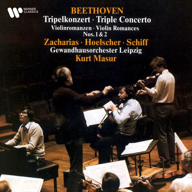 Beethoven: Romance for Violin and Orchestra No. 2 in F Major, Op. 50 cover art