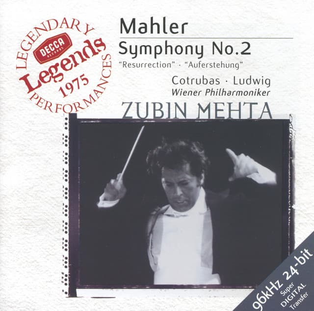 Mahler: Symphony No. 2 cover art