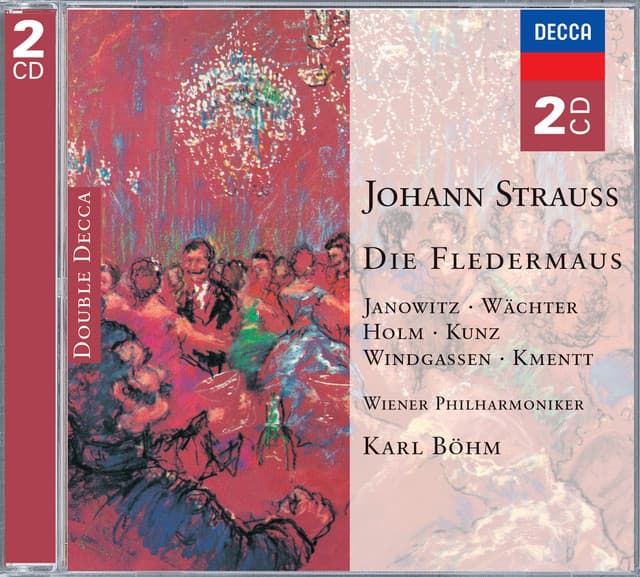 Die Fledermaus, Act II: No. 9, Duet. Dieser Anstand, so manierlich cover art