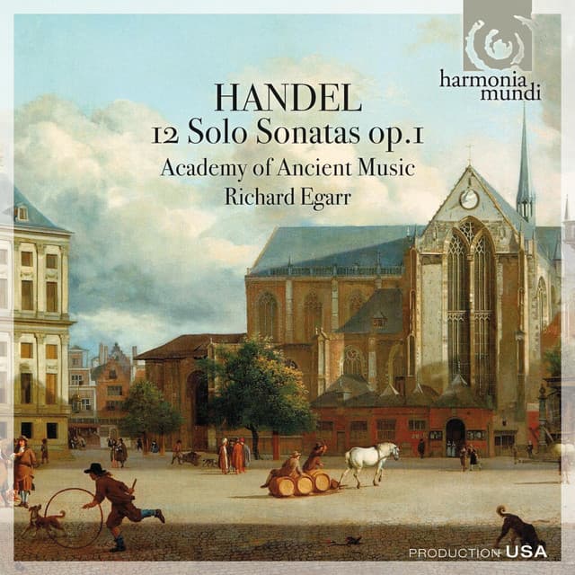 Handel: 12 Solo Sonatas, Op. 1 cover art