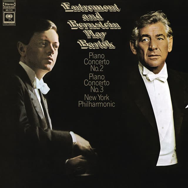 Entremont and Bernstein Play Bartók cover art