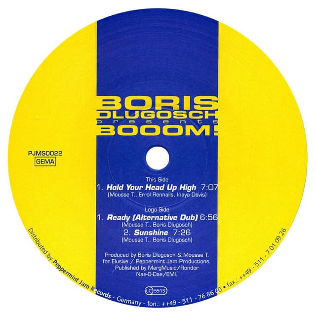 Hold Your Head Up High cover art