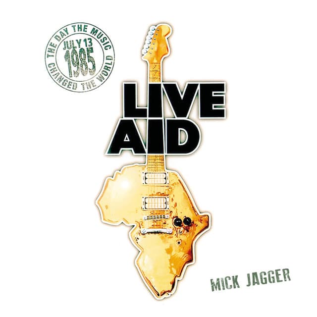 Mick Jagger at Live Aid (Live at John F. Kennedy Stadium, 13th July 1985) cover art