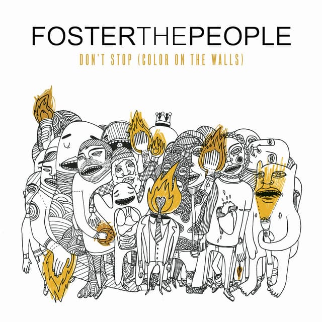 Don't Stop (Color on the Walls) cover art