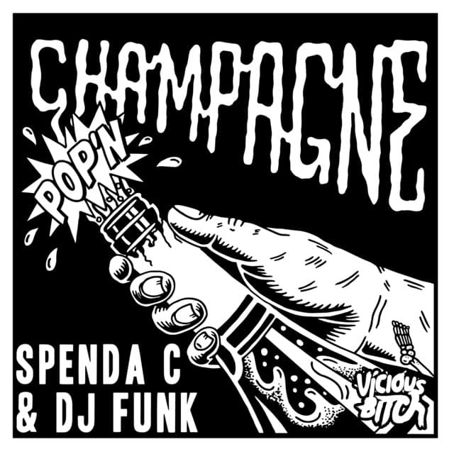 Pop'n Champagne - Mr. Fuzz Remix cover art