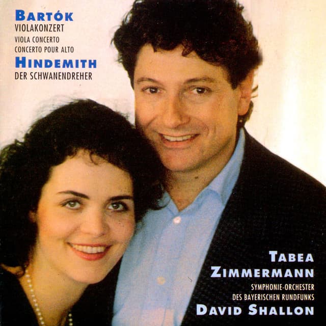Hindemith: Viola Concerto on Old Folk Songs "Der Schwanendreher": I. Zwischen Berg und tiefem Tal cover art