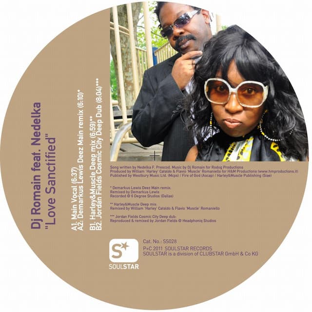 Love Sanctified - Jordan Fields Cosmic City Deep Dub cover art