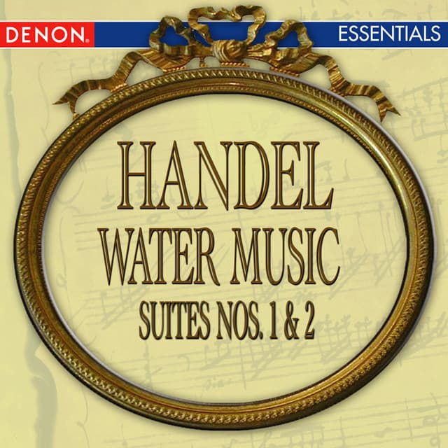 Handel: Water Music Suites 1 & 2 cover art