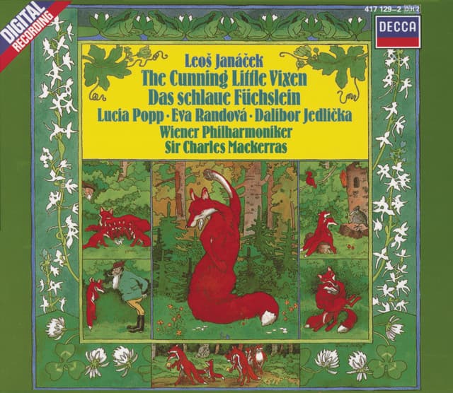 The Cunning Little Vixen (Prihody Lisky Bystrousky) / Act 3: Dez sem vandroval, mozeka hrála cover art