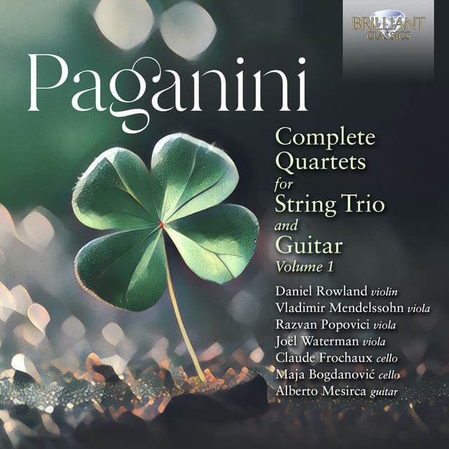 Quartet No. 4, (Op. 5 No. 1) M.S.31: I. Presto cover art