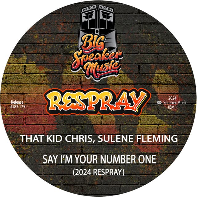 Say I'm Your Number One - 2024 Edit ReSpray cover art