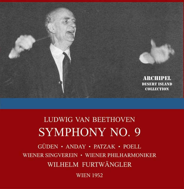 Symphony No. 9 in D Minor, Op. 125 "Choral": IV. Finale. Presto (Live in Vienna, 1952) cover art
