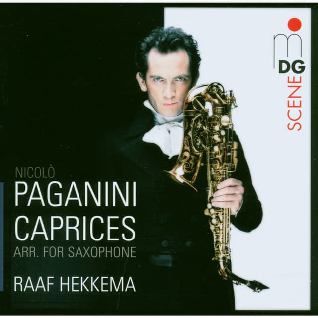 24 Caprices, op. 1: No. 1: Andante (alto saxophone) cover art