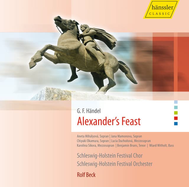 Handel, G.F.: Alexander's Feast [Oratorio] cover art