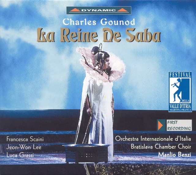 La reine de Saba (the Queen of Sheba), Act II Scene 2: De votre divine presence [Adoniram, Balkis, Soliman, Workers, Sadoc, Benoni, Amrou, Phanor, Methousael, People] cover art