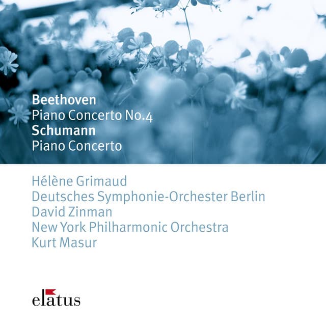 Beethoven & Schumann : Piano Concertos (Elatus) cover art