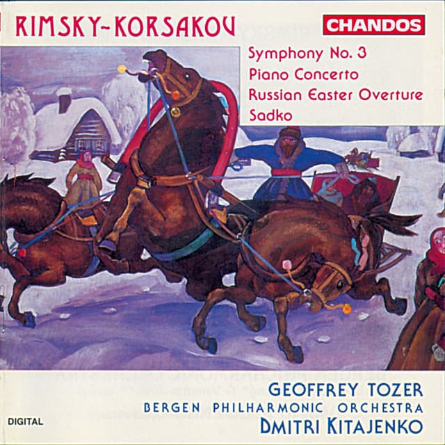 Rimsky-Korsakov: Symphony No. 3 and other Orchestral Works cover art