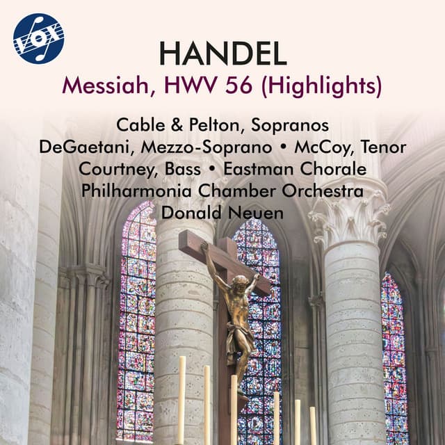 Messiah, HWV 56, Pt. 1: No. 12, For unto Us a Child Is Born cover art