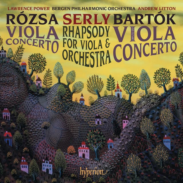 Bartók & Rózsa: Viola Concertos cover art