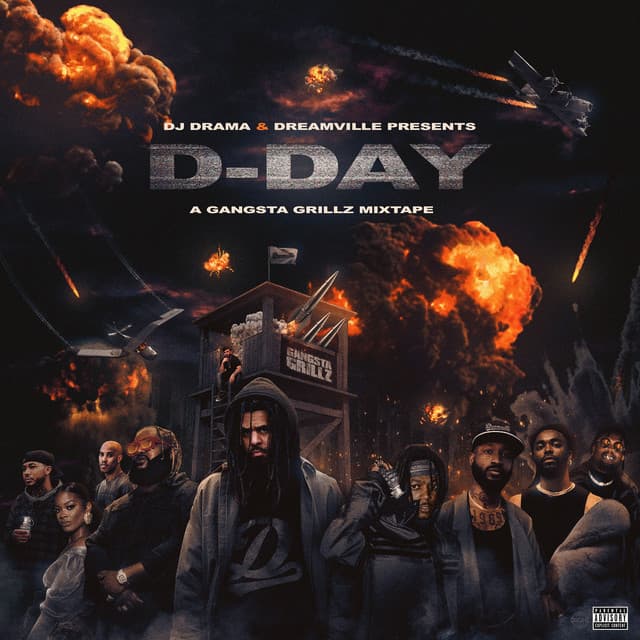 D-Day: A Gangsta Grillz Mixtape cover art