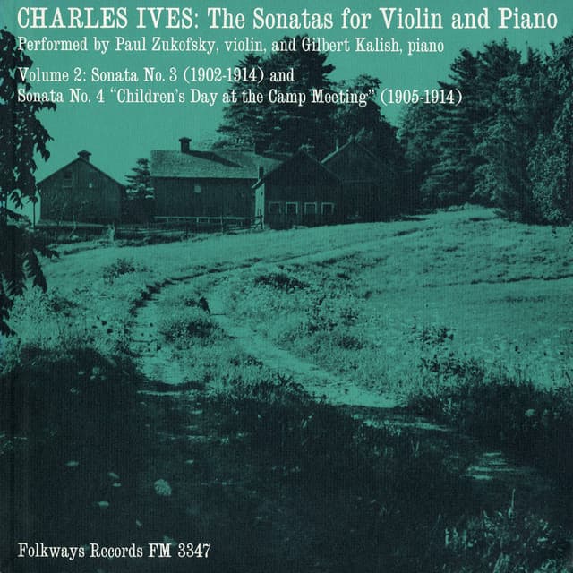 Charles Ives: The Sonatas for Violin and Piano, Vol. 2 cover art