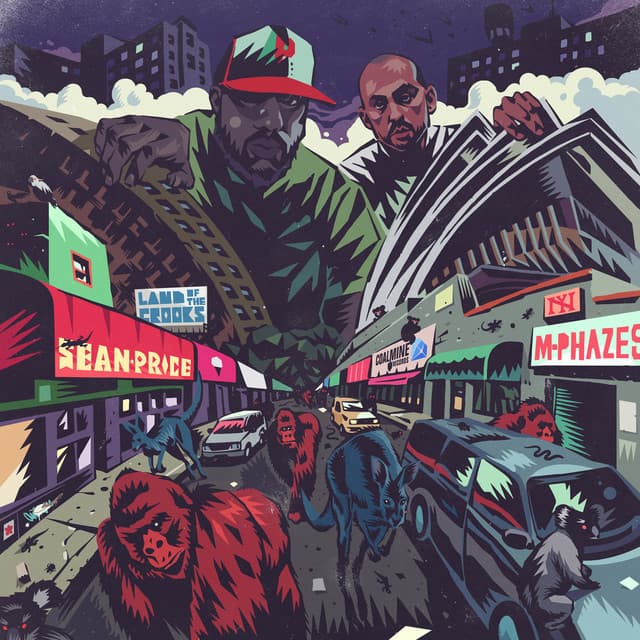 Land of the Crooks (feat. Billy Danze, Maffew Ragazino & DJ Babu) cover art