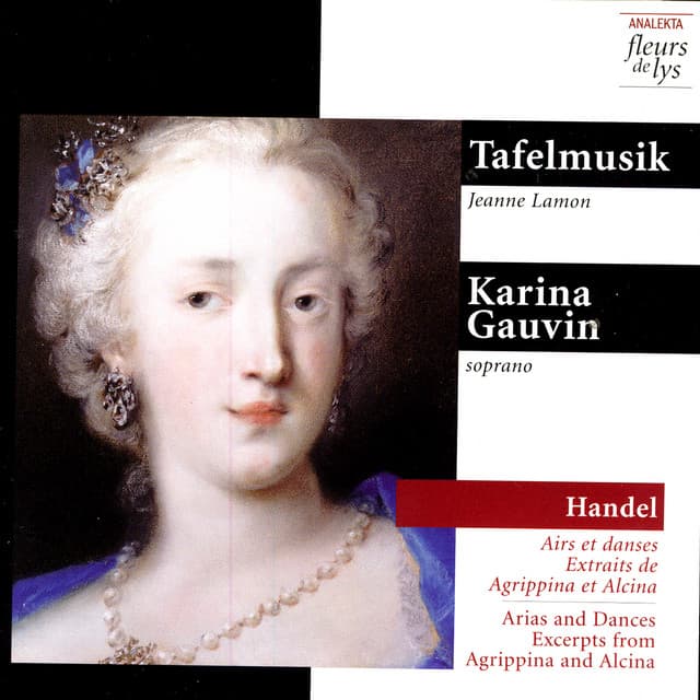 Handel: Arias and Dances, Excerpts from Agrippina and Alcina cover art