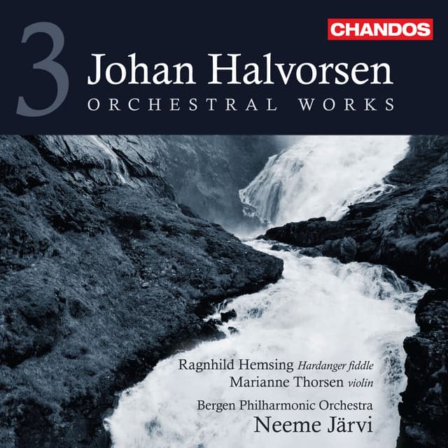 Halvorsen: Orchestral Works, Vol. 3 cover art