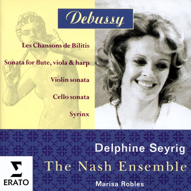 Debussy: Sonata for Flute, Viola and Harp, CD 145, L. 137: II. Interlude. Tempo di minuetto cover art