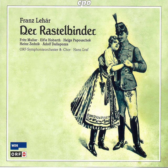 Lehár: Der Rastelbinder cover art