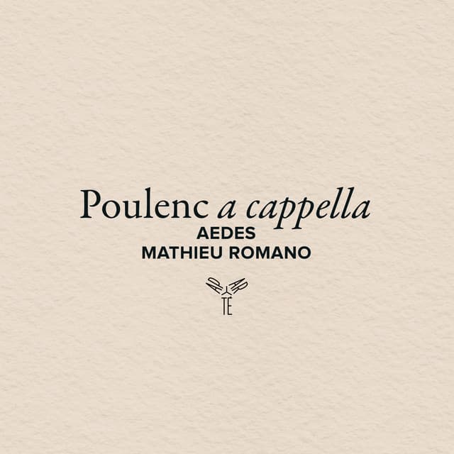 Poulenc a cappella cover art