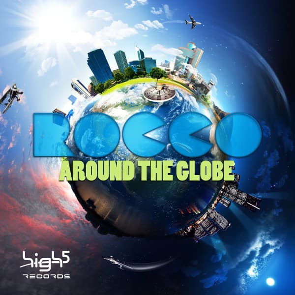 Around the Globe - Rocco & Bass-T Remix cover art