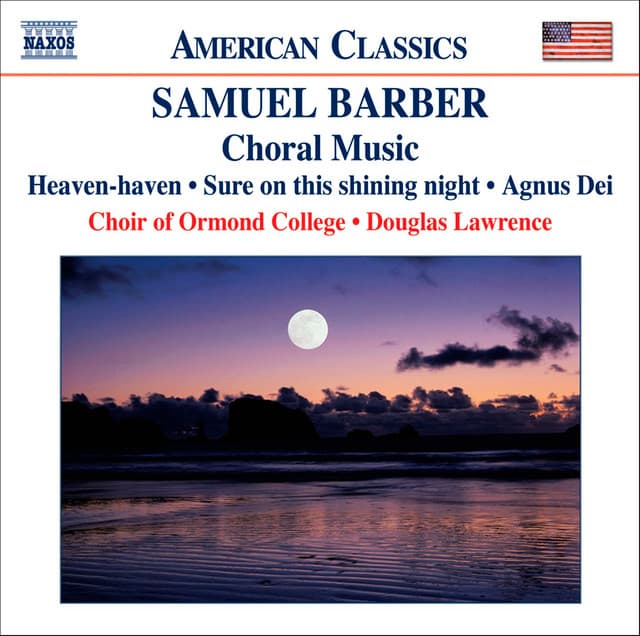 4 Songs, Op. 13 (text by G.M. Hopkins and J. Agee): No. 3, Sure on This shining night cover art