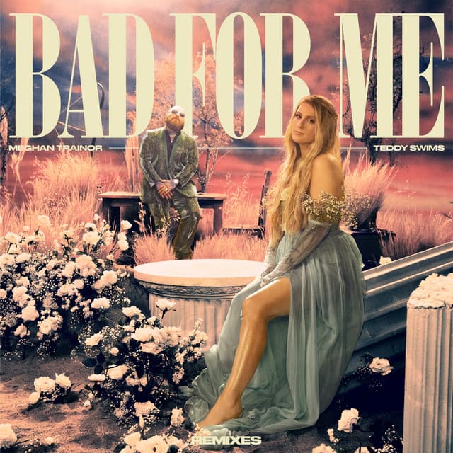 Bad For Me (feat. Teddy Swims) - Disco Lines Remix cover art