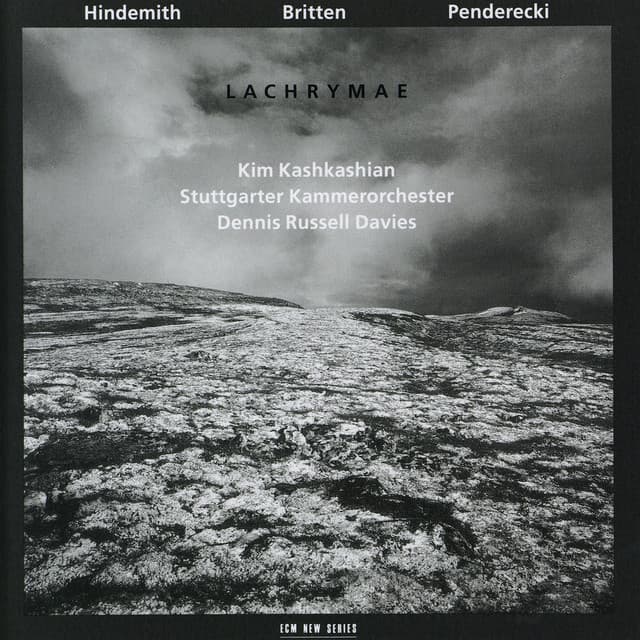 Trauermusik for Viola and String Orchestra cover art