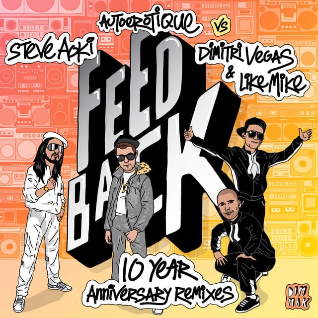Feedback - 3 Are Legend & Stephen Hurtley Remix cover art