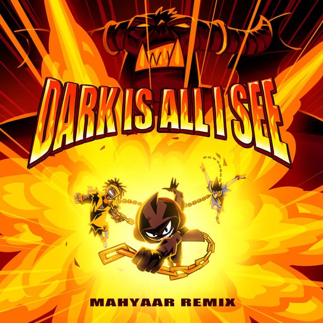 Dark is All I See - MahyaaR Remix cover art