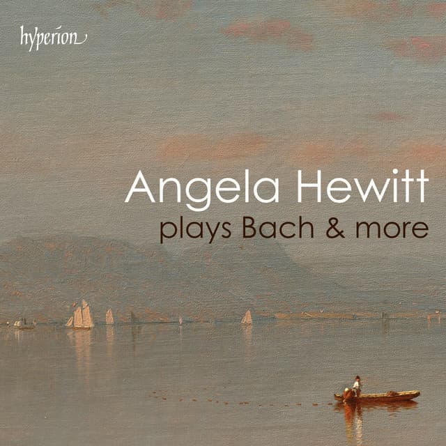 "Angela Hewitt plays Bach & more" cover art