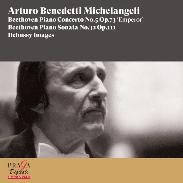 Beethoven: Piano Concerto No. 5 "Emperor", Piano Sonata No. 32 - Claude Debussy: Images cover art