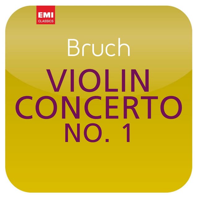Bruch: Violin Concerto No. 1 in G Minor, Op. 26: II. Adagio cover art