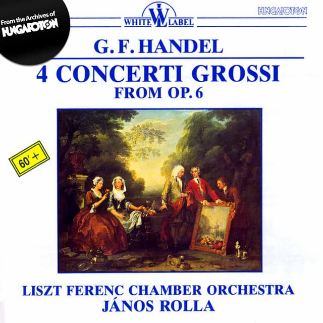 Handel: 4 Concerti Grossi from Op. 6 cover art