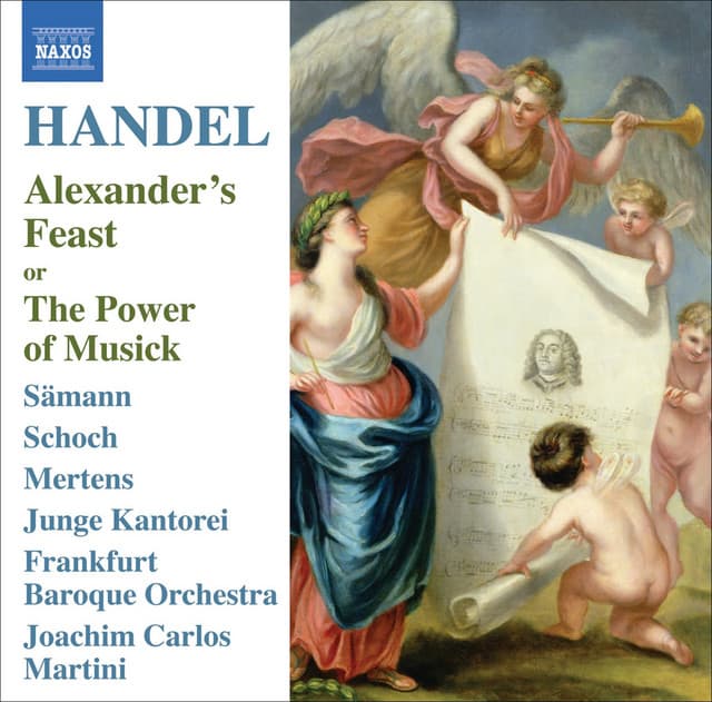 Handel, G.F.: Alexander's Feast cover art