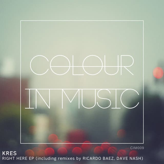 Right Here - Ricardo Baez Remix cover art